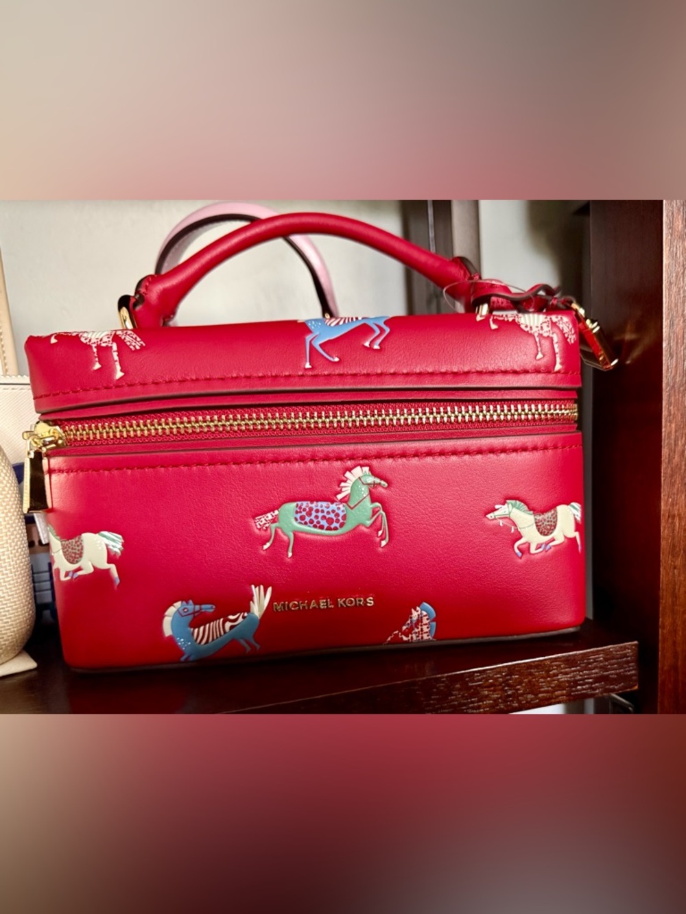NWT Michael Kors Year of the Horse Jana Mini Top Handle Crossbody Bag - Picture 4 of 5